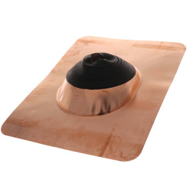COPPER VENT FLASH COLLAR 1.5-3 VENT PIPE"